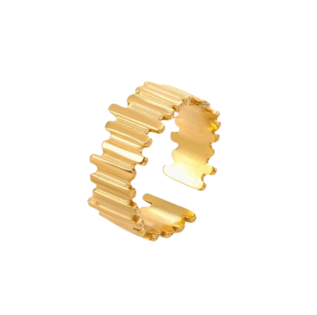 ‘Golden Temptress’ Adjustable Gold Ring