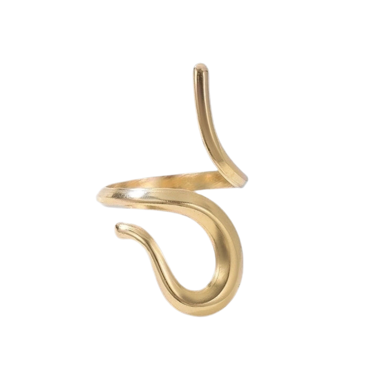 ‘Risqué’ Adjustable Gold Ring