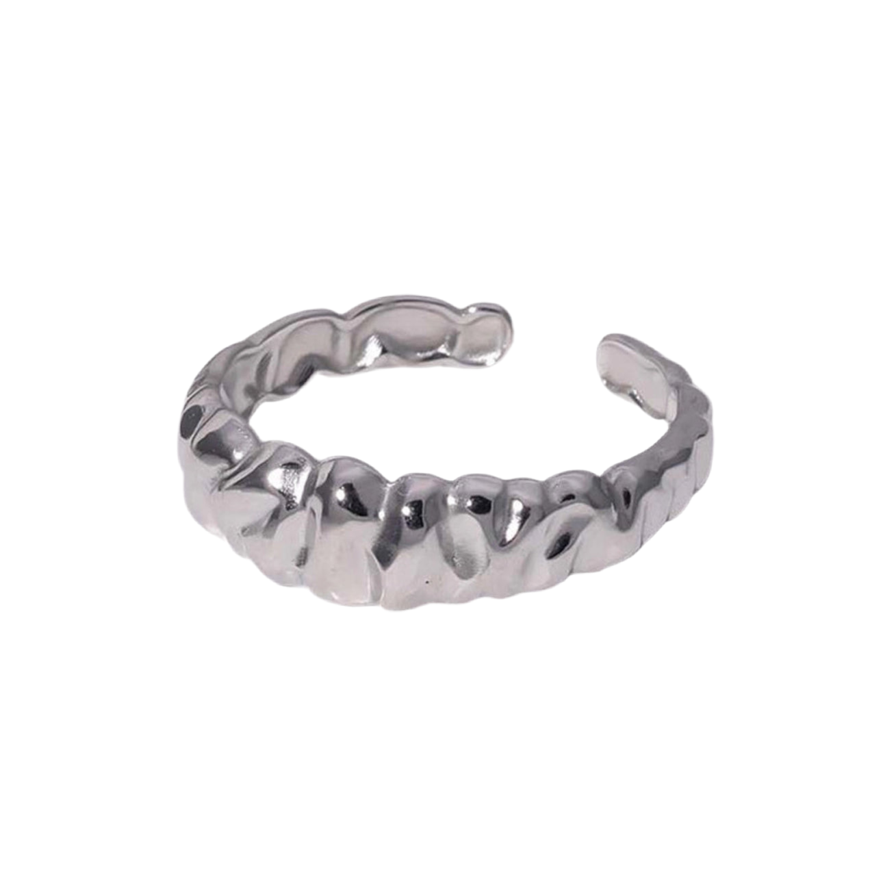 ‘More Than Looks‘ Adjustable Stainless Steel Ring