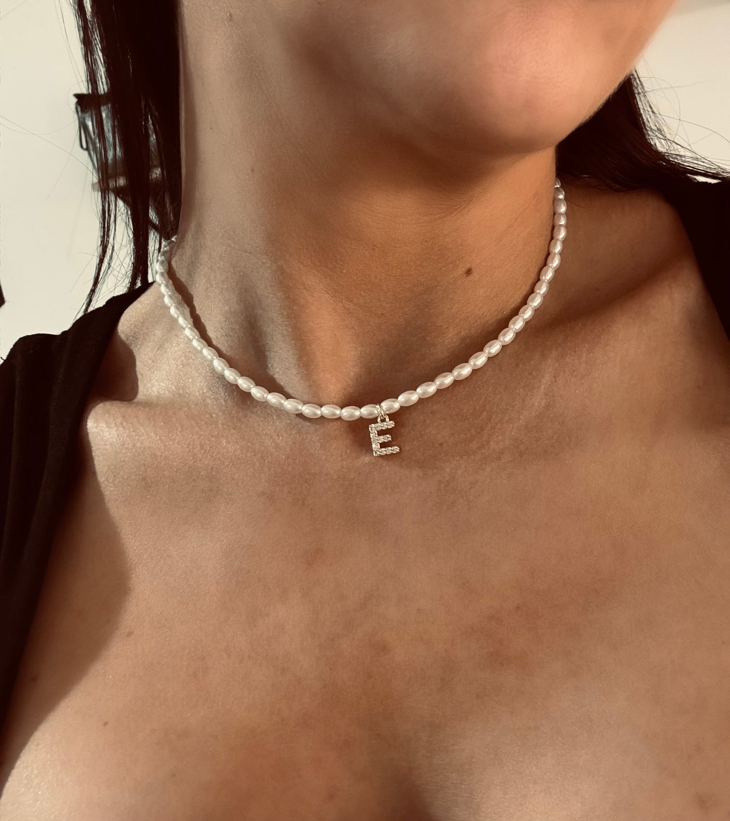 ‘Jai’ Letter Pearl Chocker