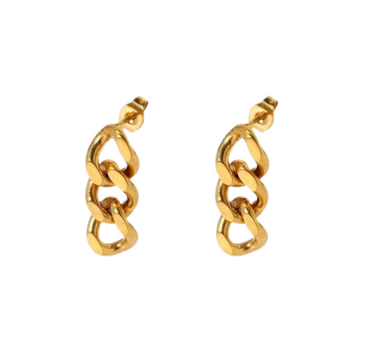 ‘Bold Link’ Earrings