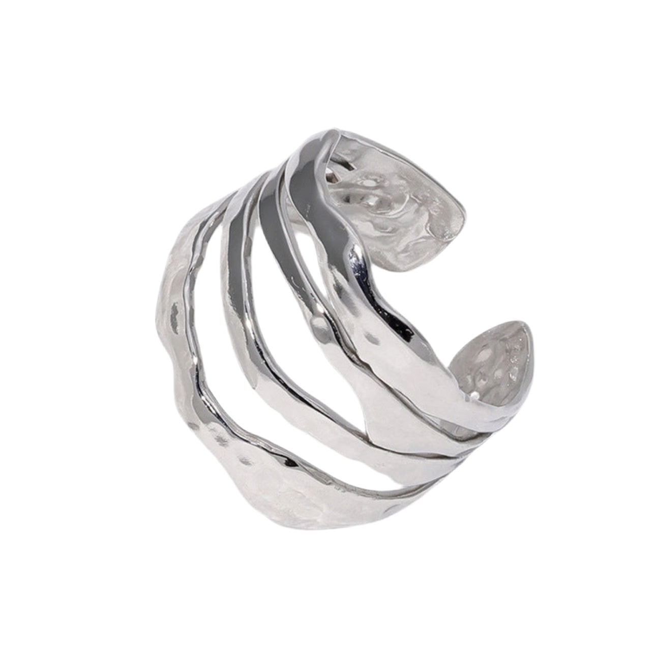 ‘Emily’ Adjustable Stainless Steel Ring