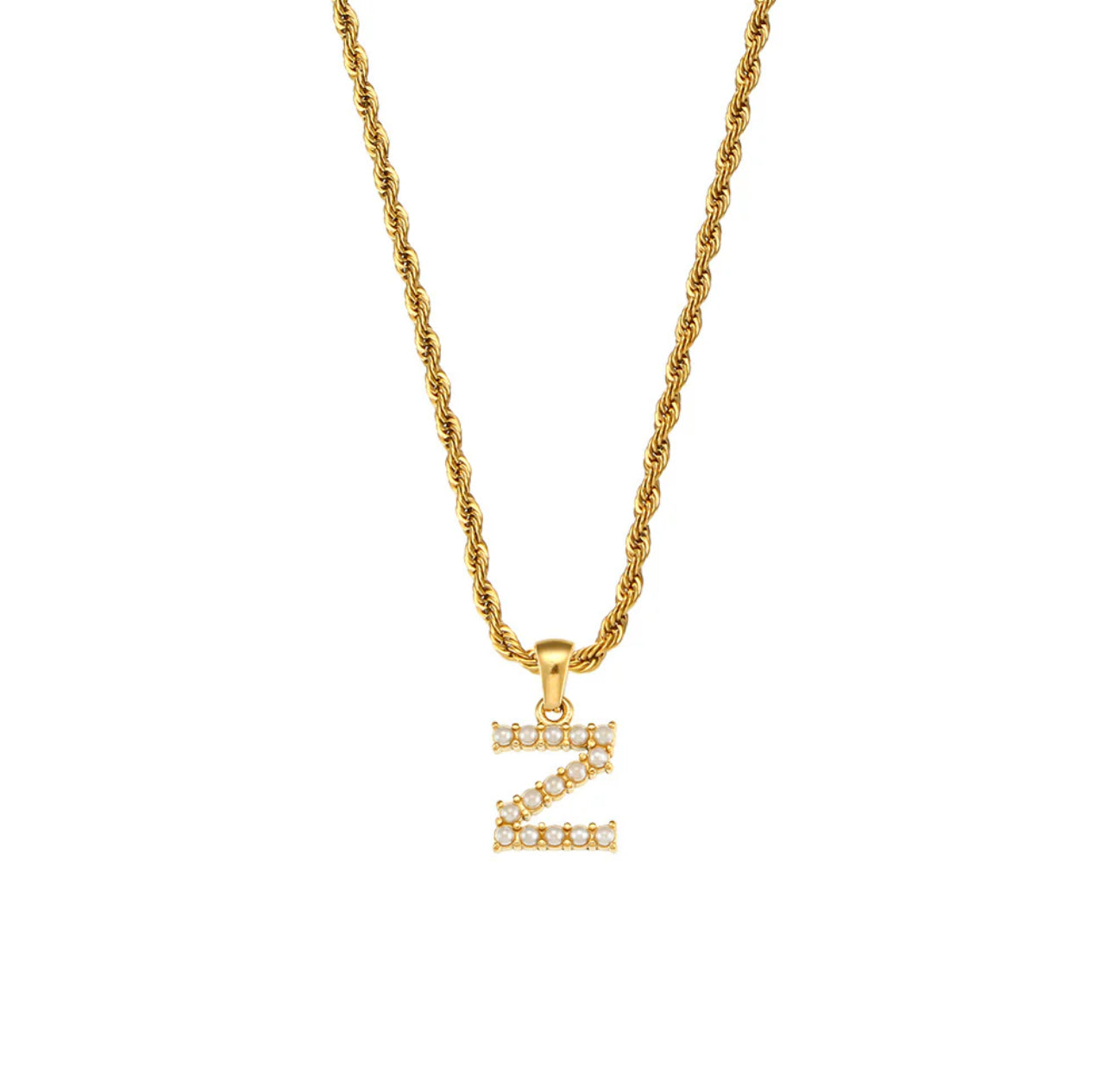 ‘Nikki’ Letter Gold Necklace