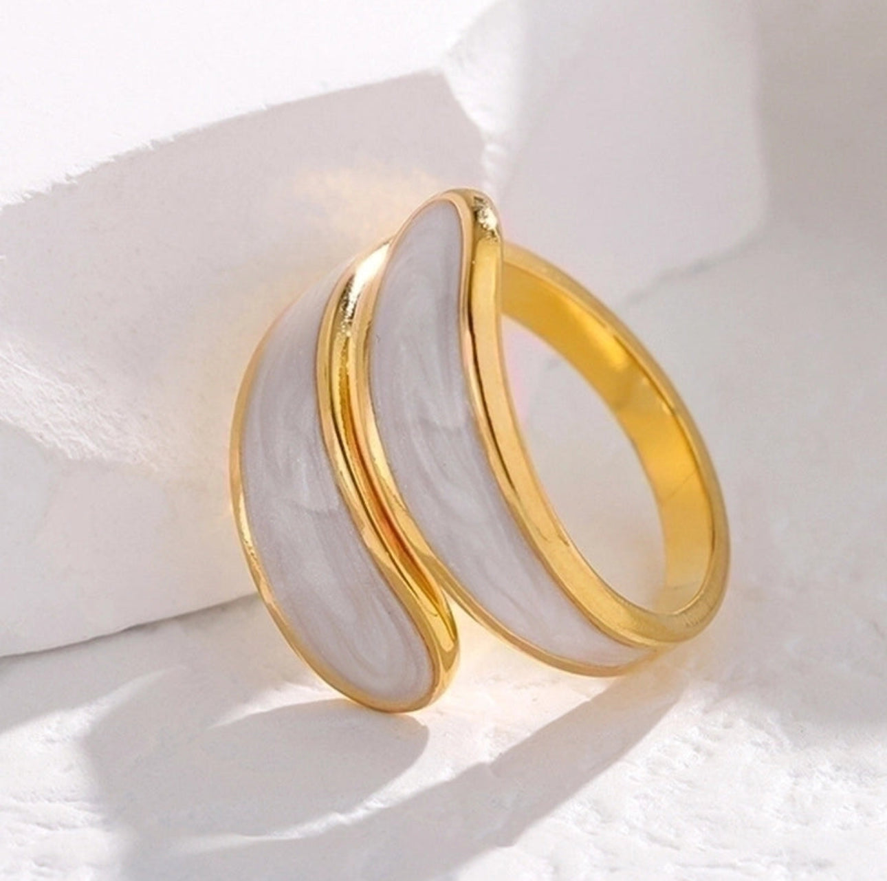 ‘Pure Temptation’ Adjustable Gold Ring