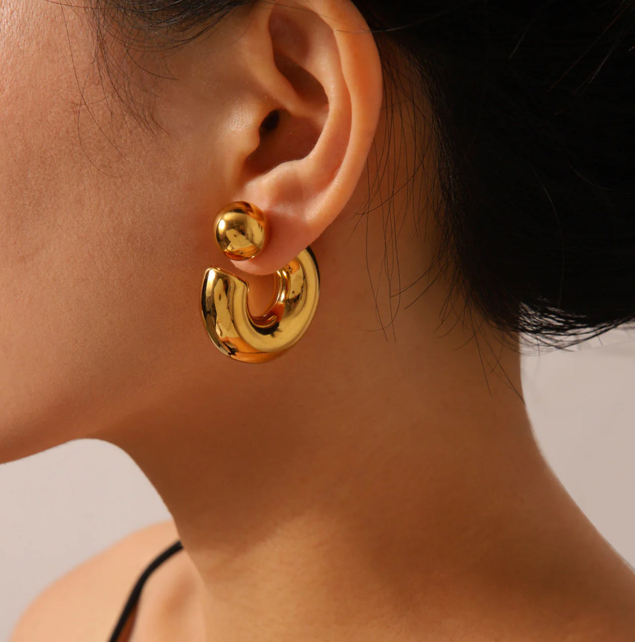 ‘Alanna’ Luxury Gold Earrings