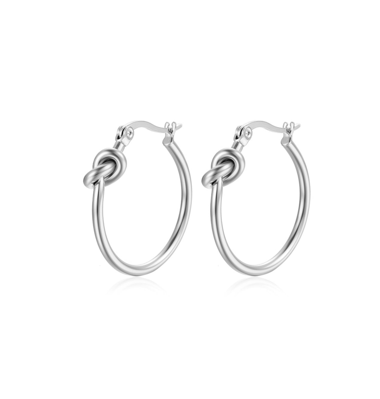 ‘Tied Up’ Hoop Earrings