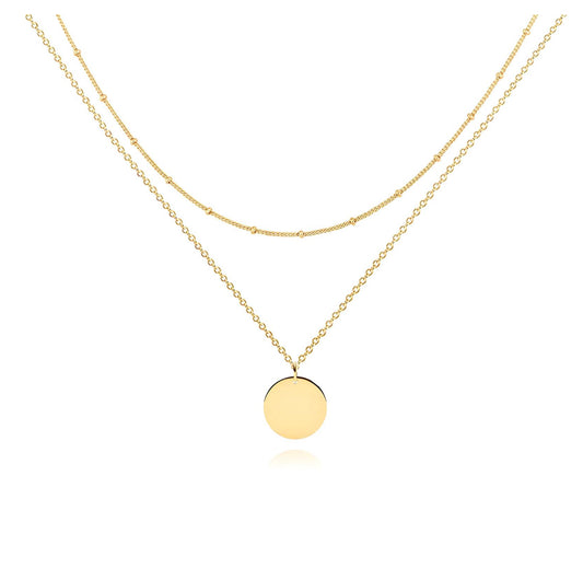 ‘Circled In On You’ Gold Layered Necklace