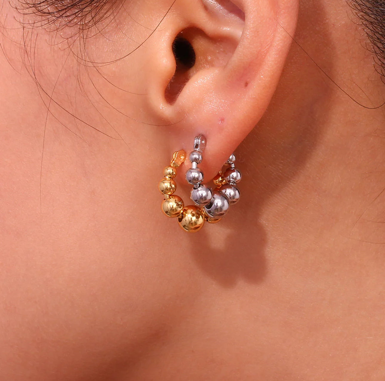 ‘Alex’ Hoop Earrings