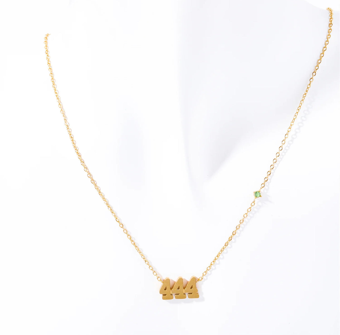 ‘Angel Numbers’ Gold Necklace