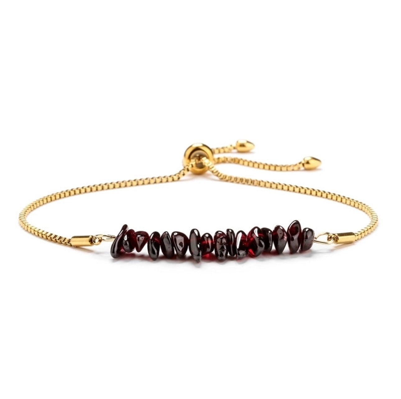 Natural Stone Gold Bracelet