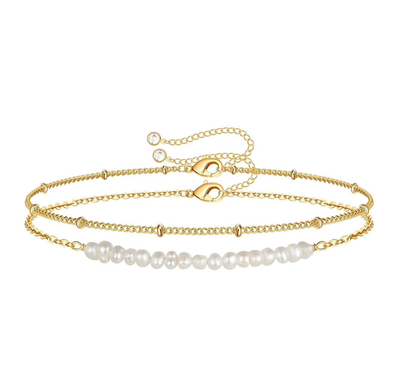 ‘Something new’ Gold Bracelet Set