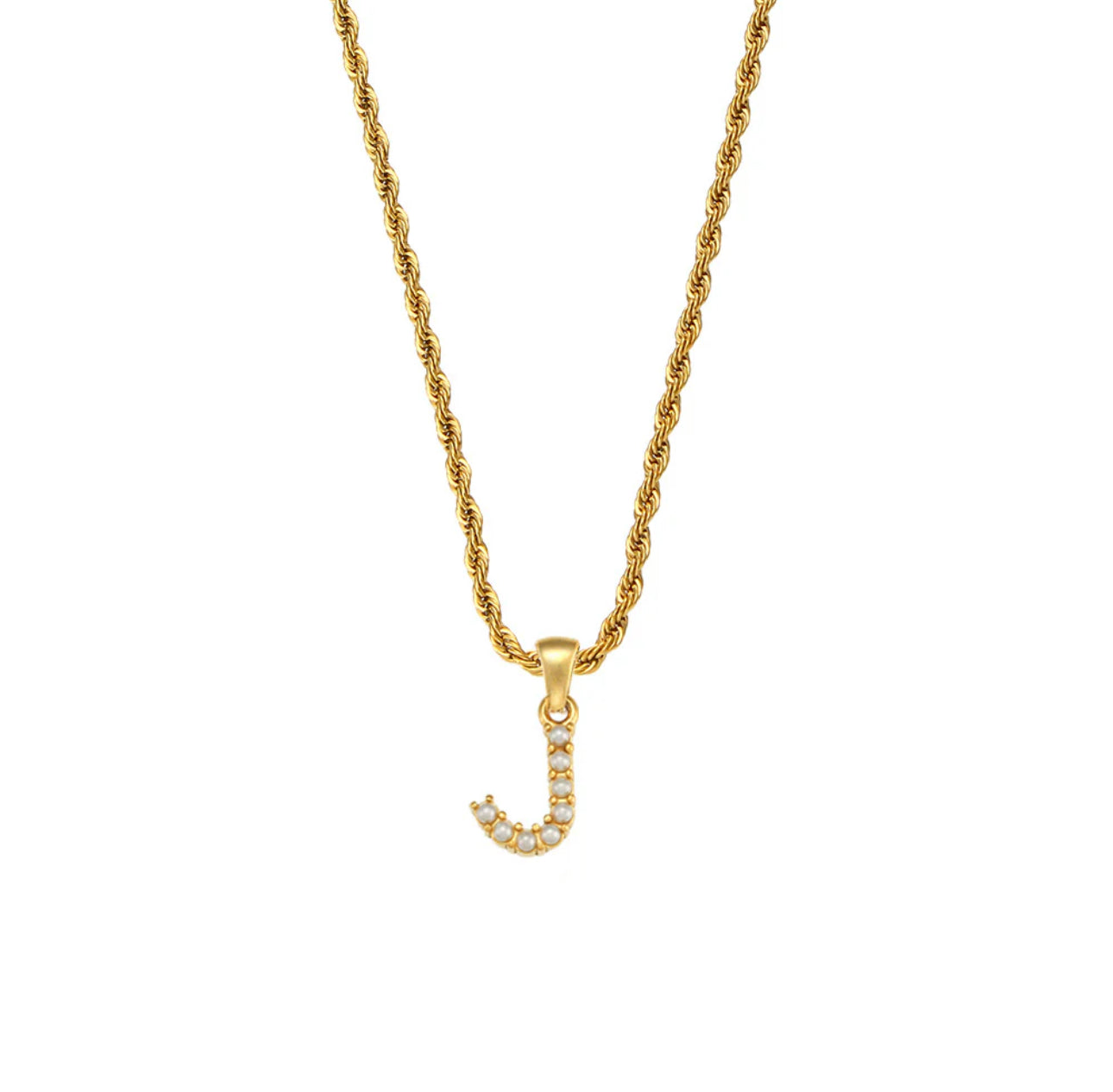 ‘Nikki’ Letter Gold Necklace