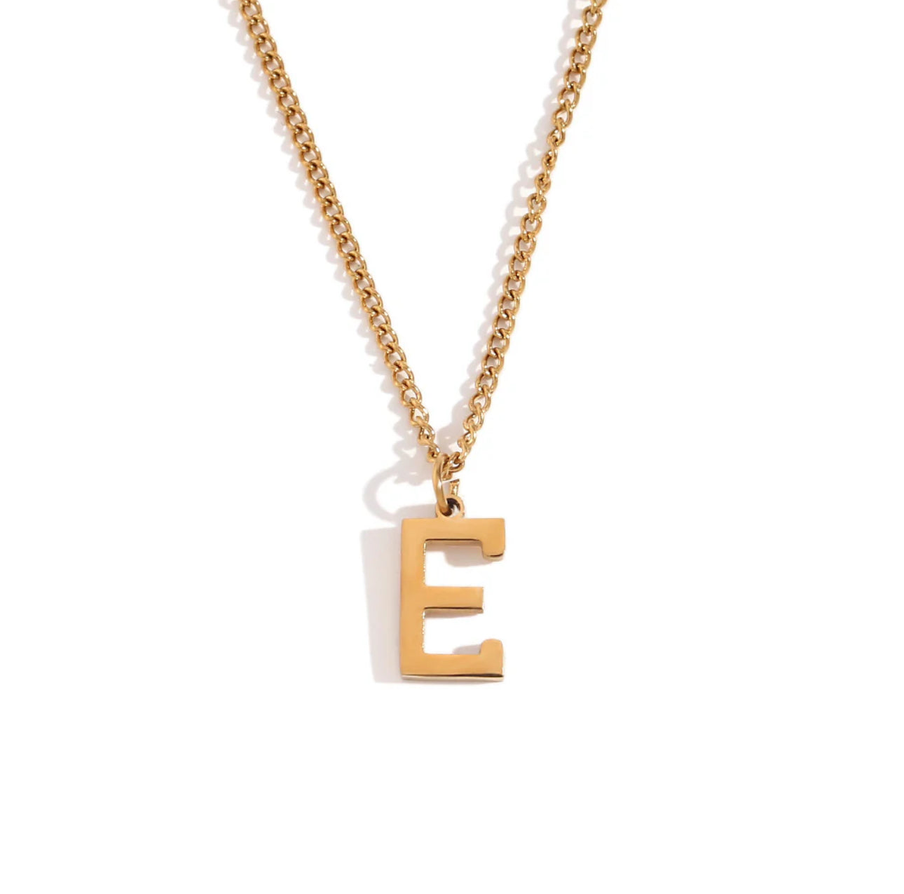 ‘Leah’ Gold Initial Necklace