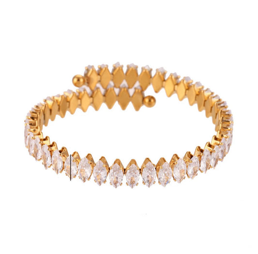 ‘Bling’ Gold Bracelet