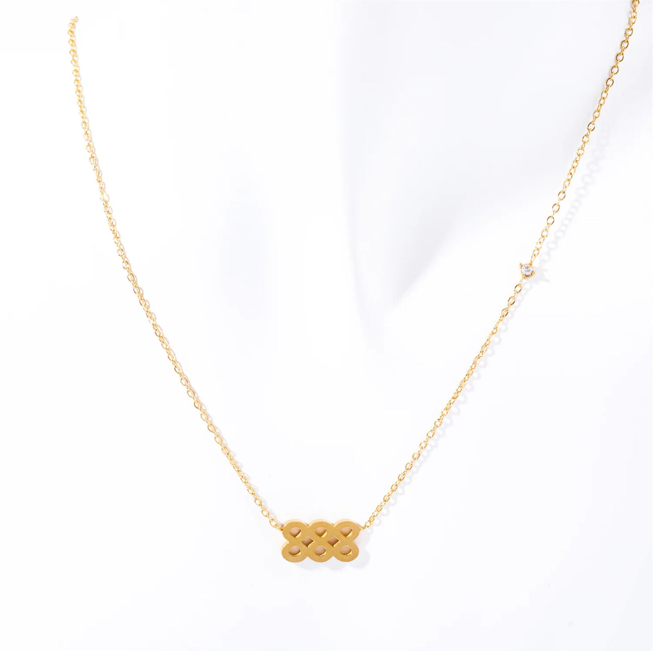 ‘Angel Numbers’ Gold Necklace