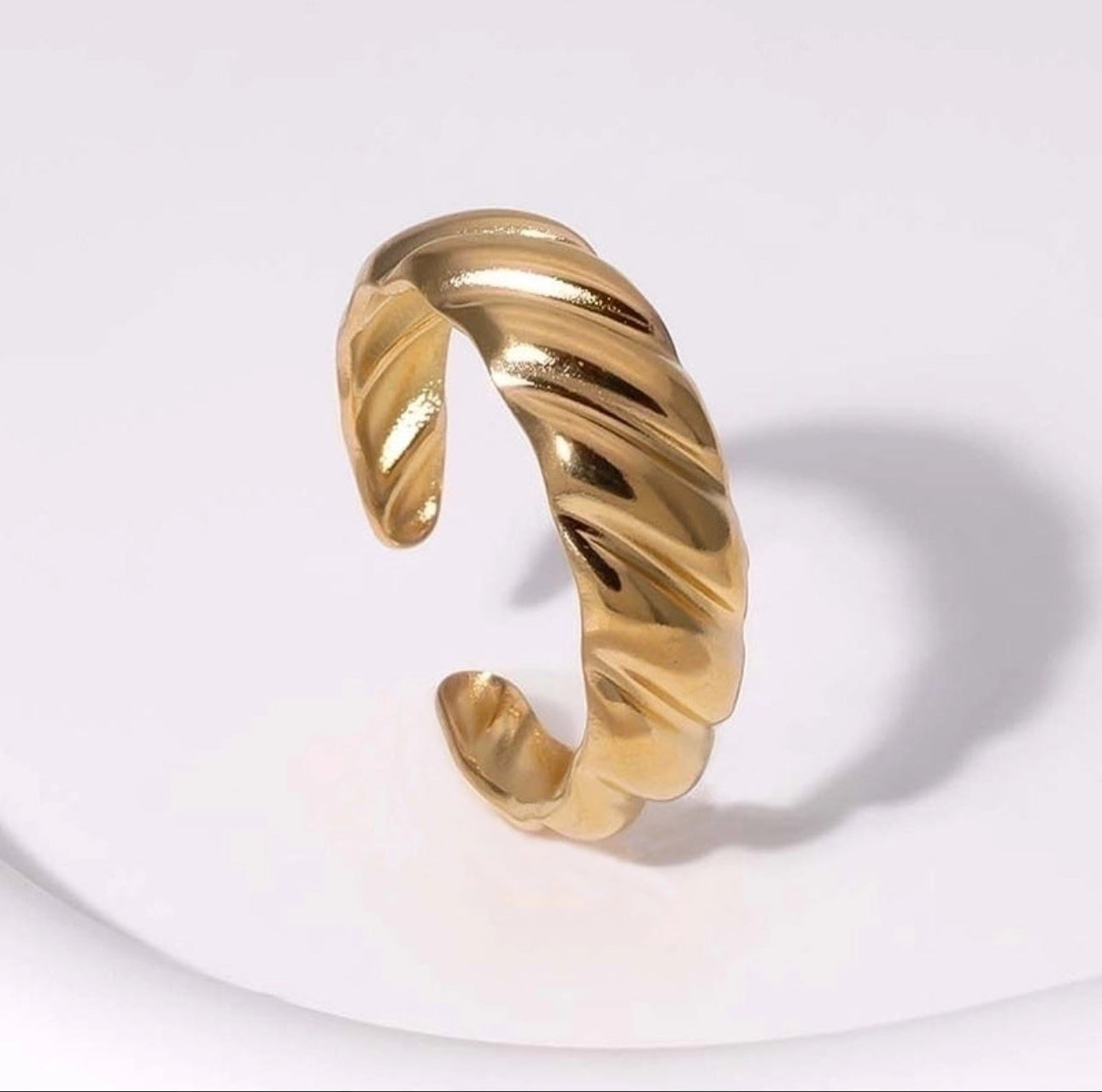 ‘Shardai’ Adjustable Gold Ring