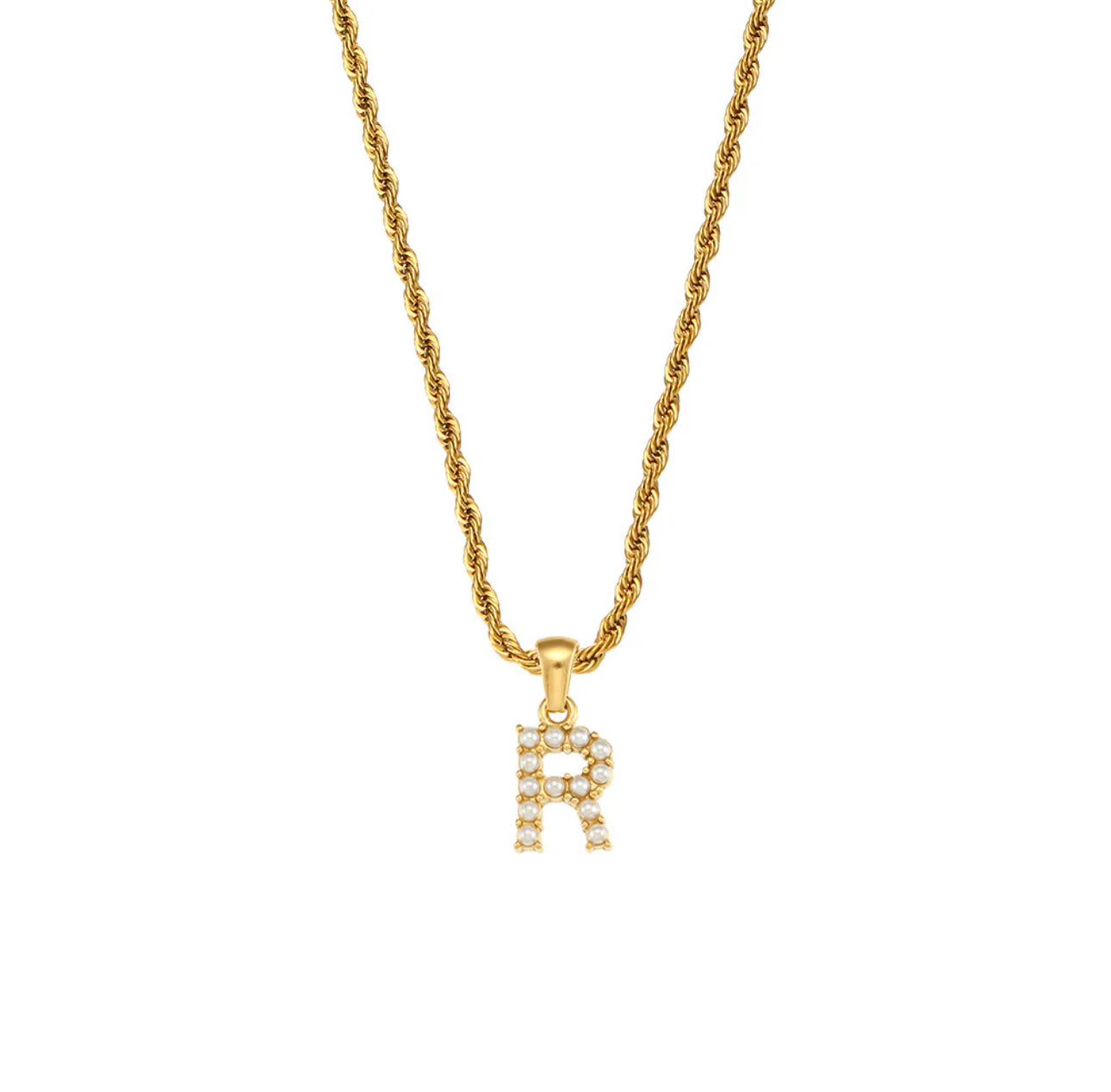 ‘Nikki’ Letter Gold Necklace