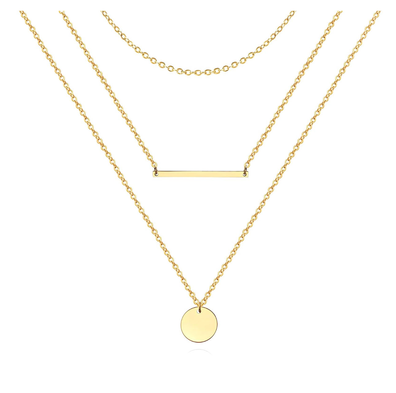 ‘I’m Into You’ Gold Layered Necklace