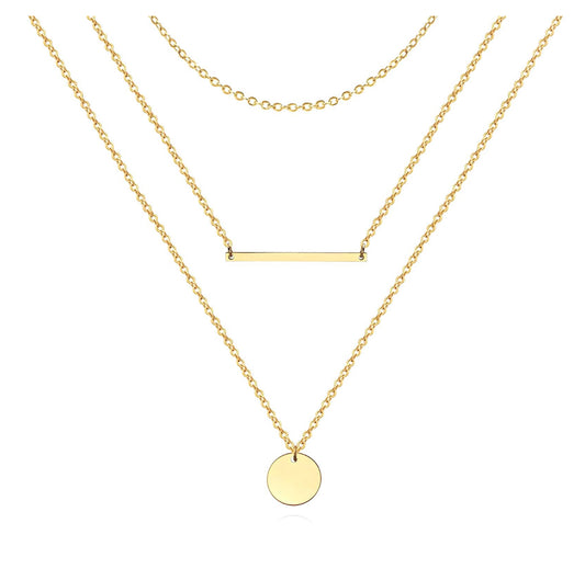 ‘I’m Into You’ Gold Layered Necklace