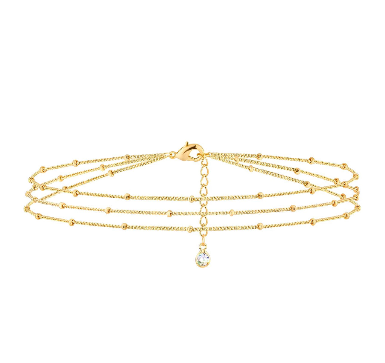 ‘Antonia’ Layered Gold Bracelet