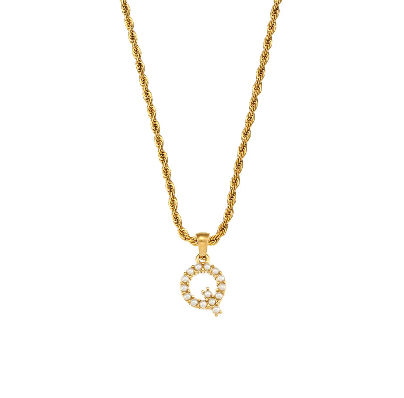 ‘Nikki’ Letter Gold Necklace