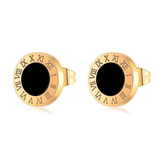 ‘Romain Black’ Earrings