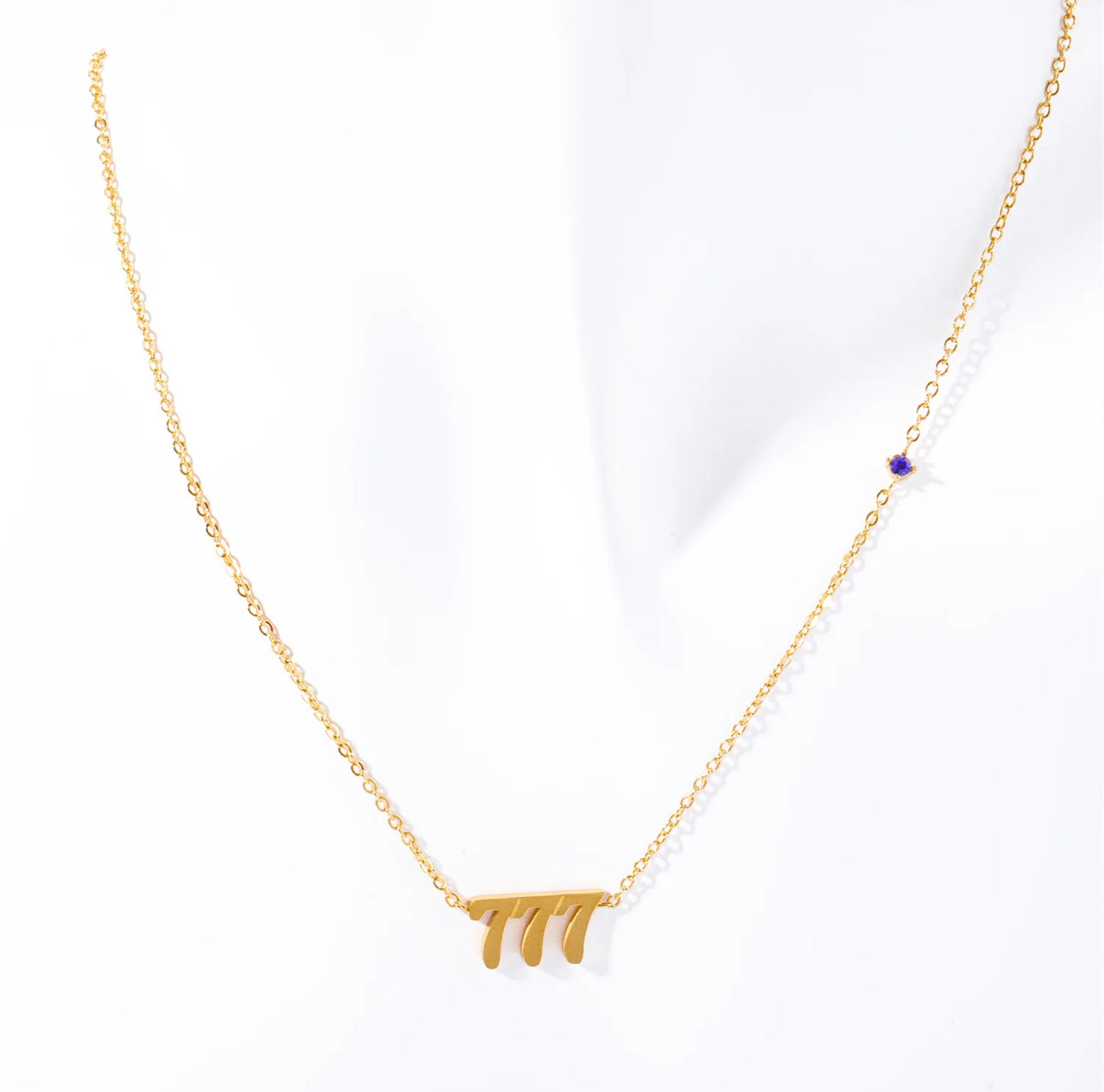 ‘Angel Numbers’ Gold Necklace