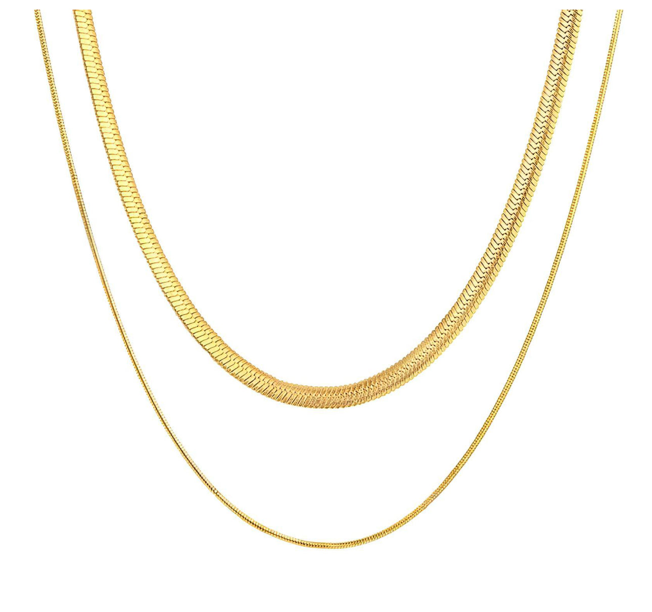 ‘Gold Passion’ Layered Necklace