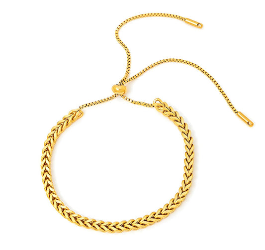 ‘Weave You Been’ Gold Bracelet