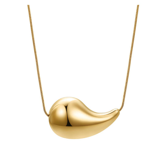 ‘Sea’ Gold Plated Necklace