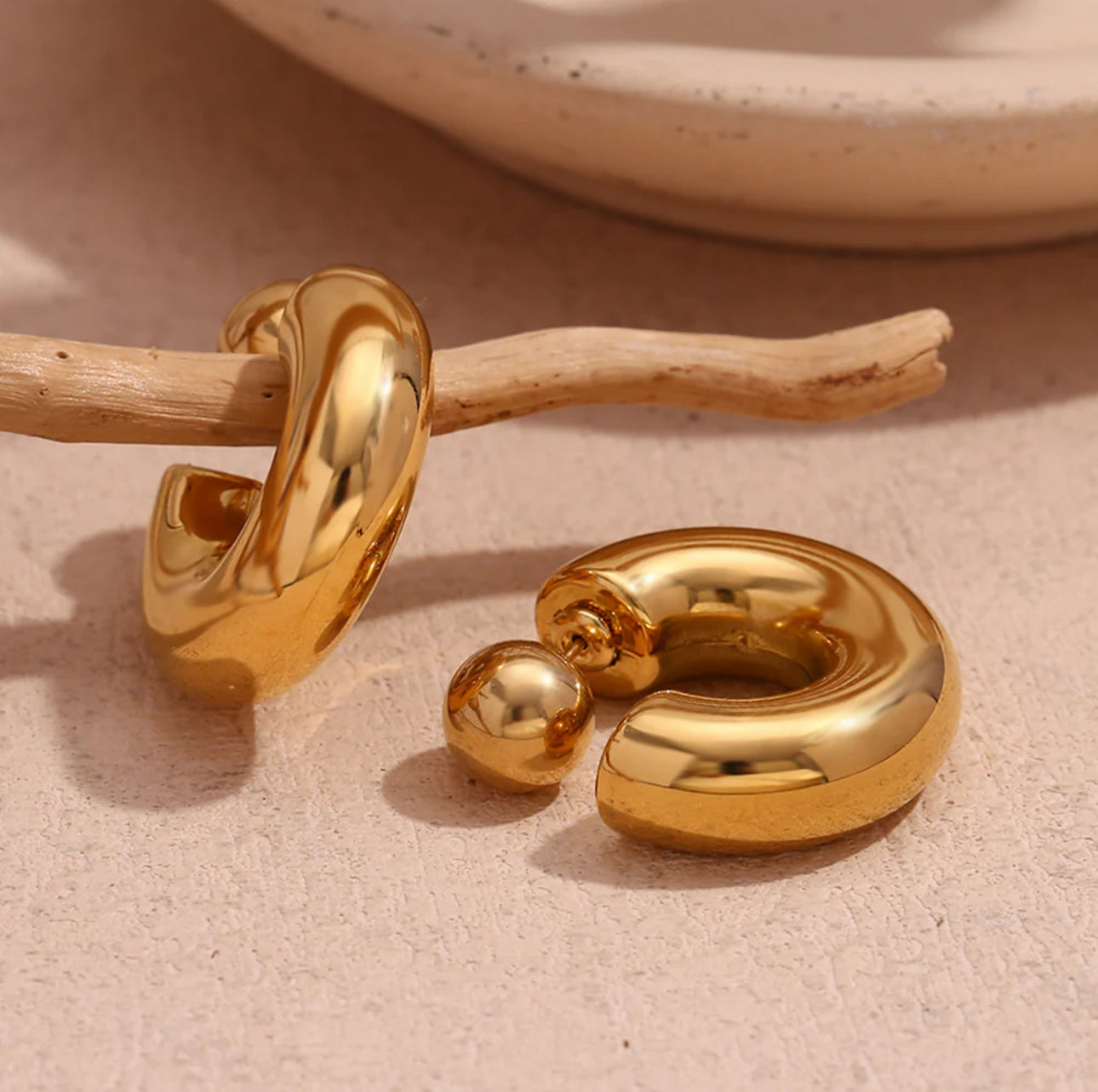 ‘Alanna’ Luxury Gold Earrings