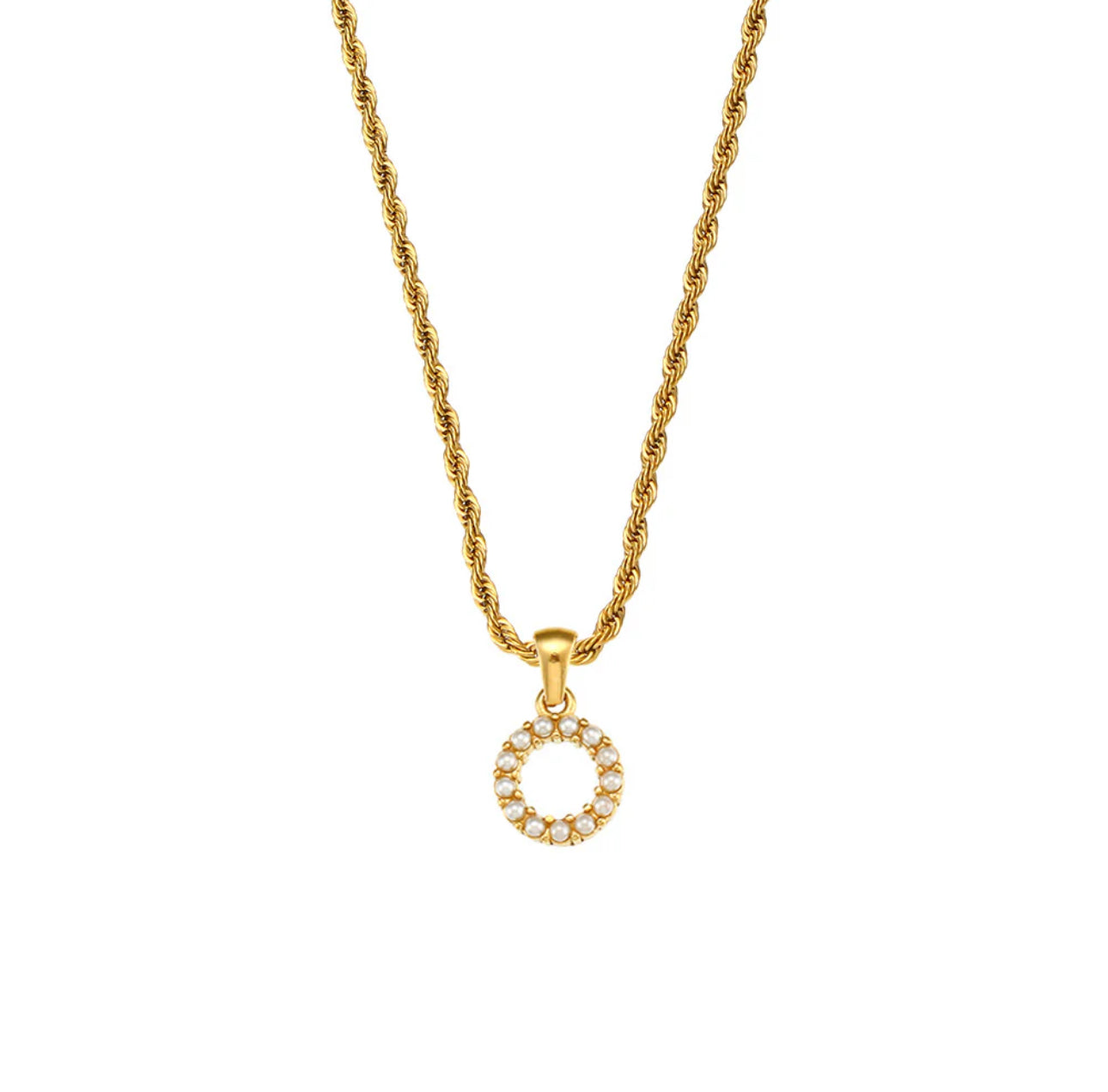 ‘Nikki’ Letter Gold Necklace