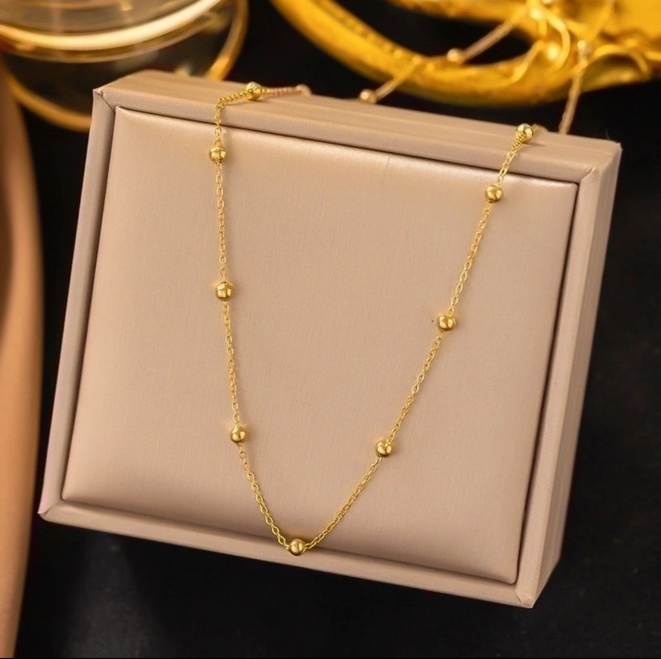 ‘Emily’ Gold Necklace