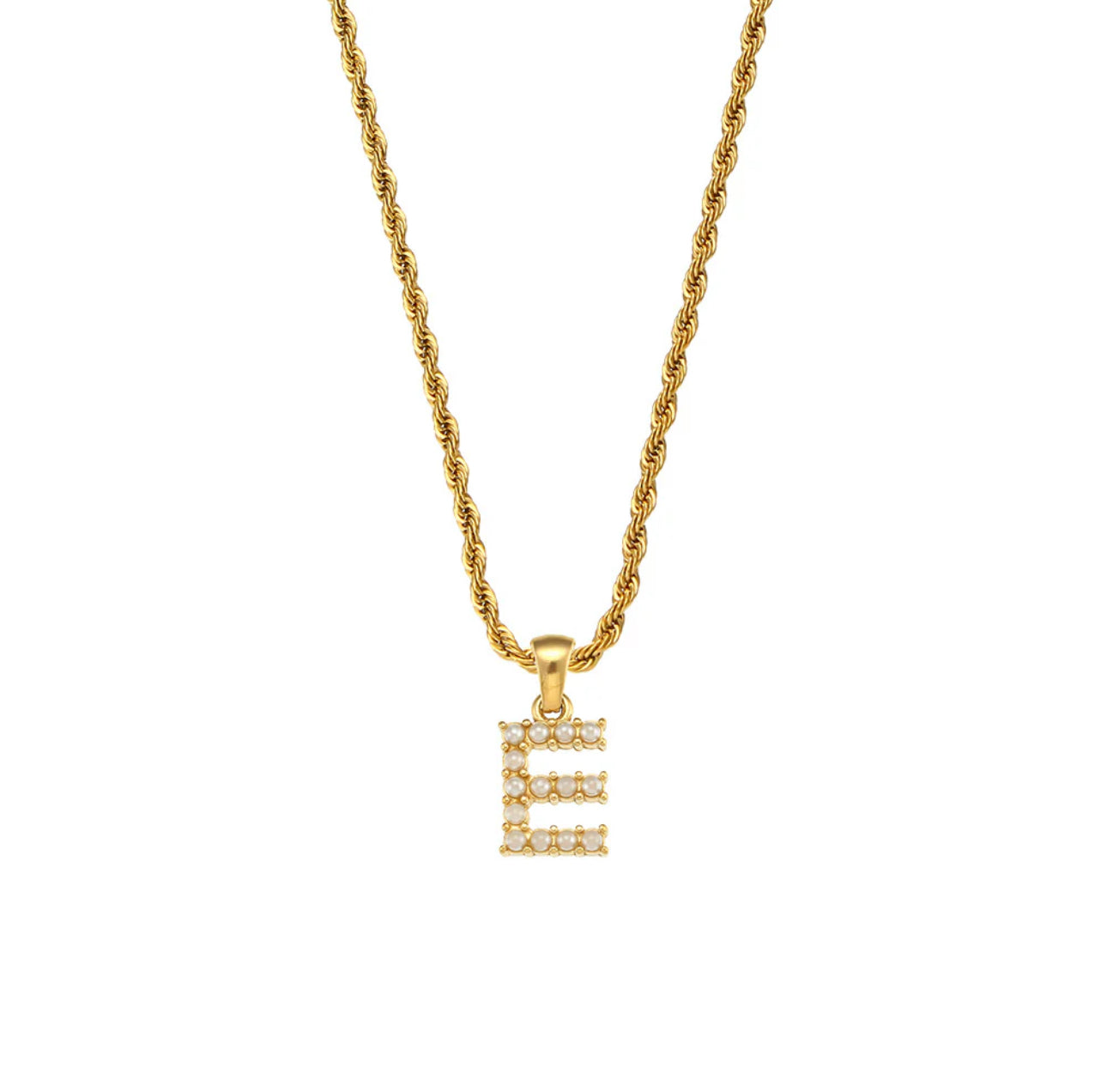 ‘Nikki’ Letter Gold Necklace