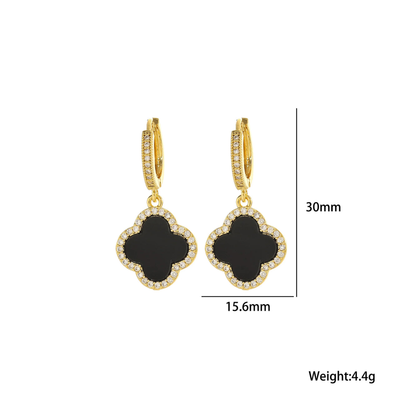 ‘Lucky Charms’ Gold Earrings