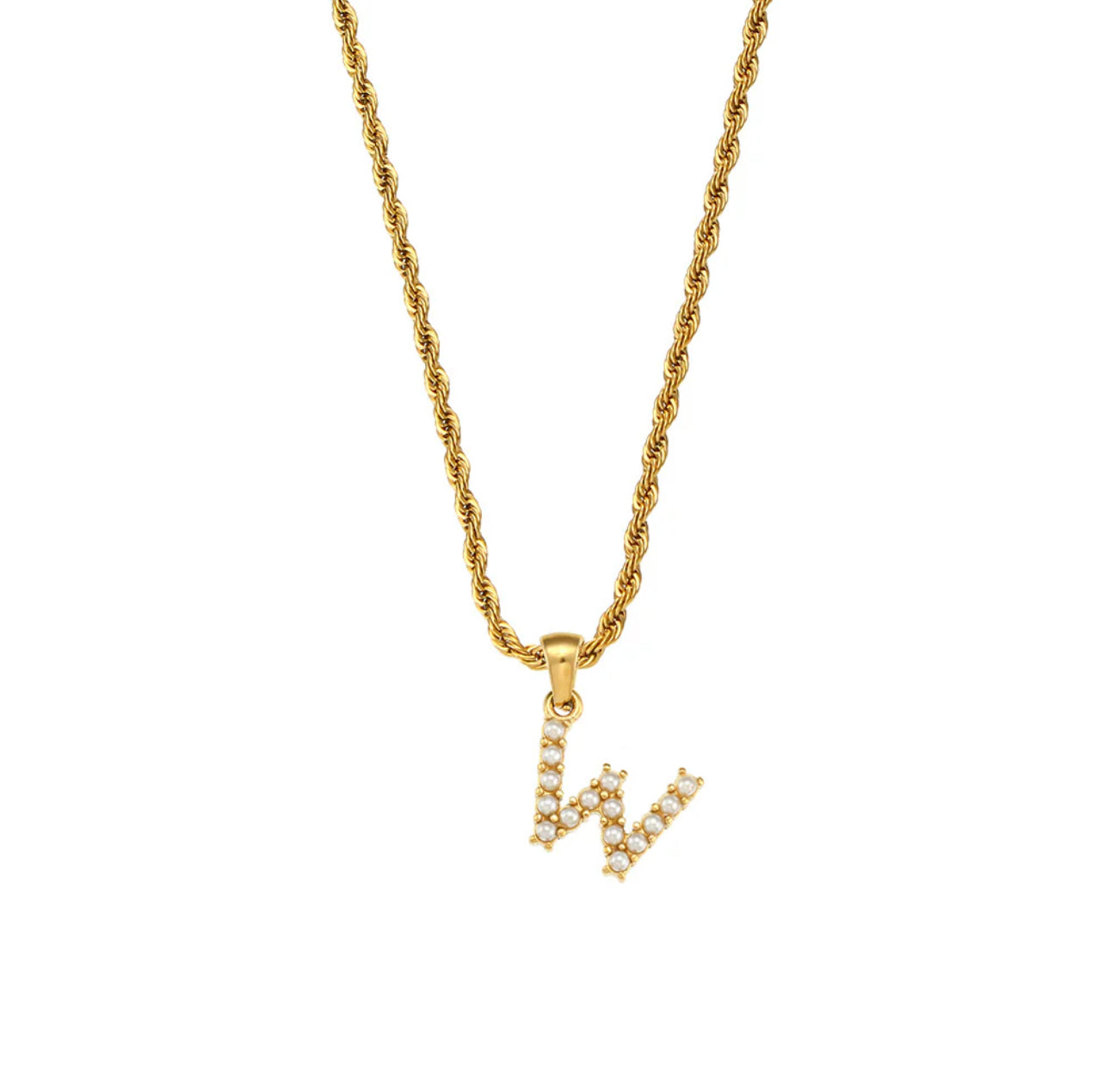 ‘Nikki’ Letter Gold Necklace