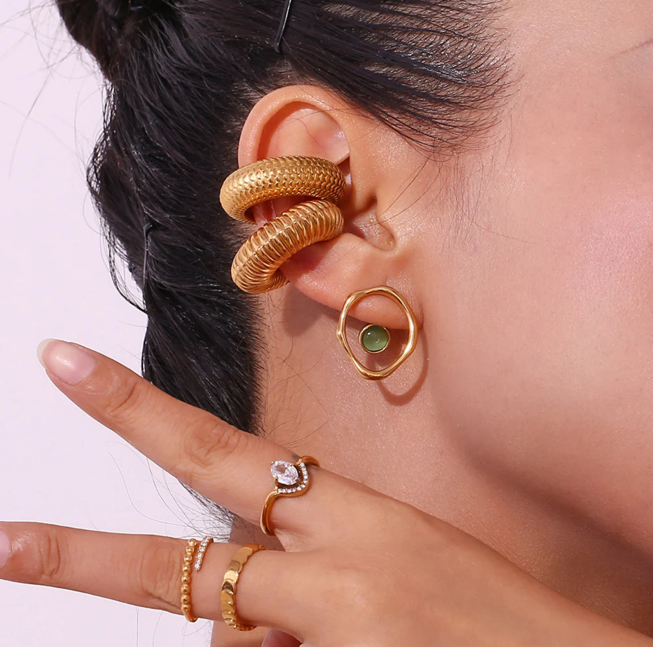 ‘Mary’ Gold Earrings