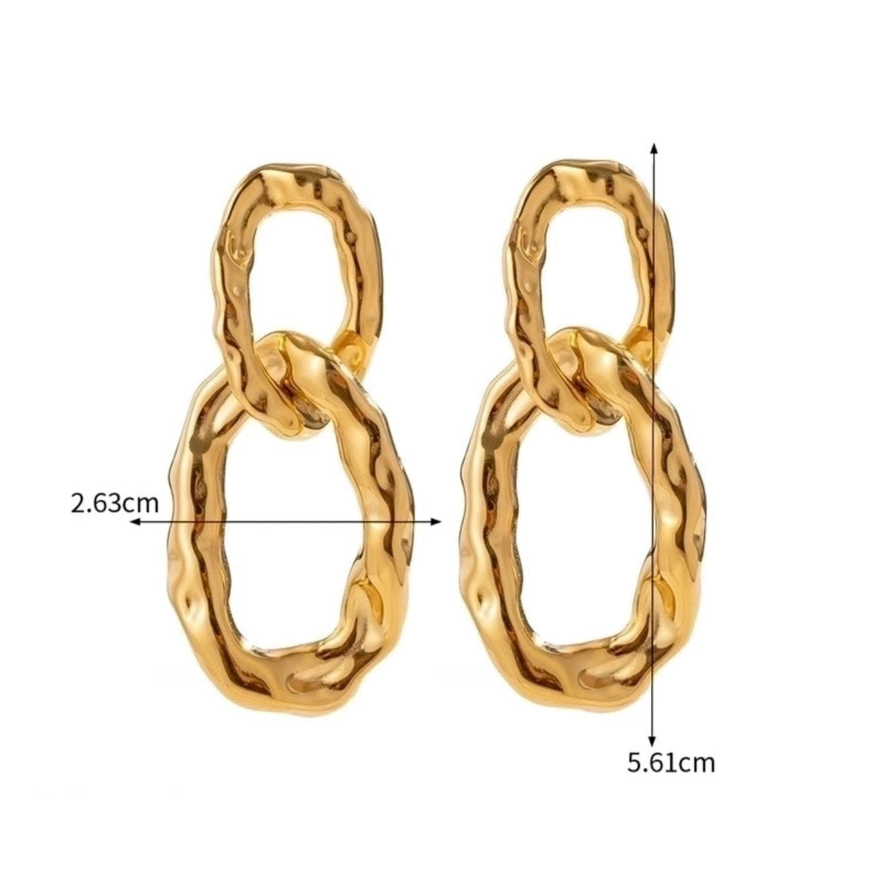 ‘Chelsea’ Gold Earrings