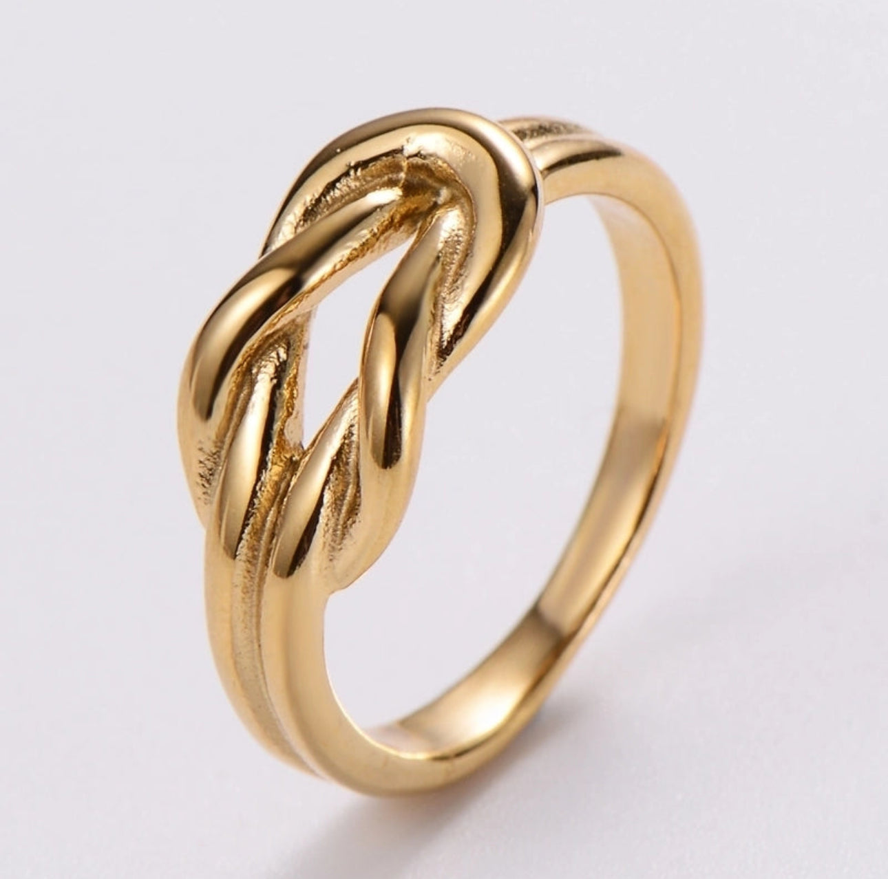 ‘Knot Elegance’ Gold Ring