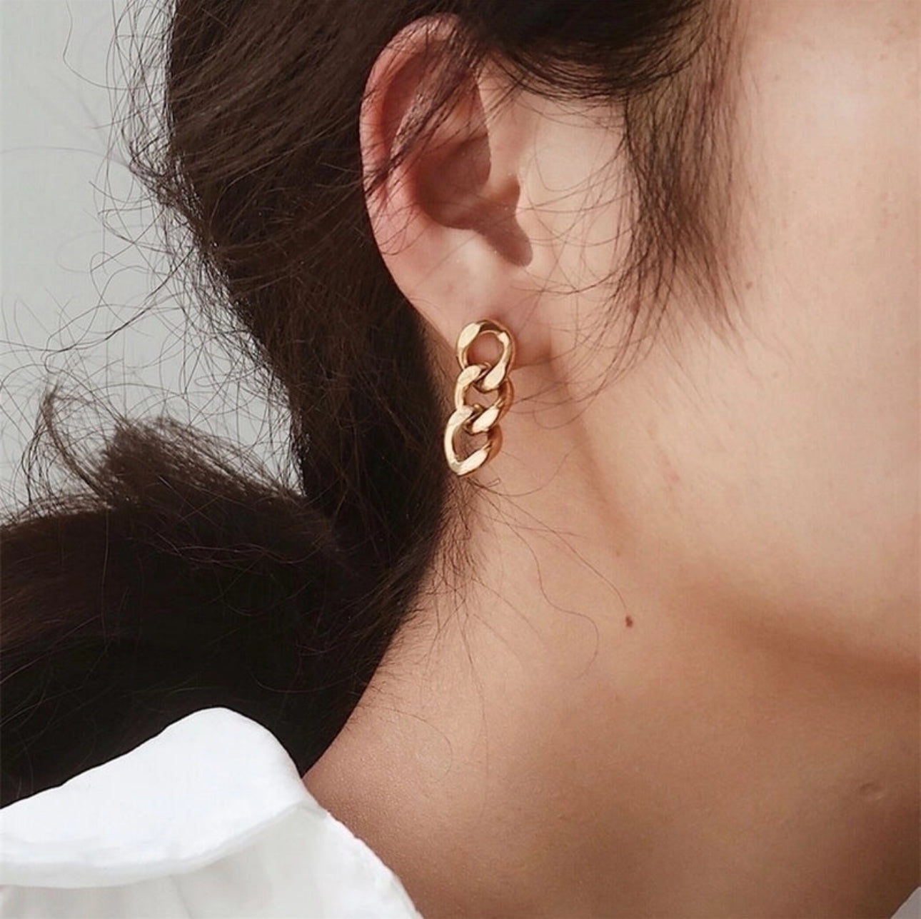 ‘Bold Link’ Earrings