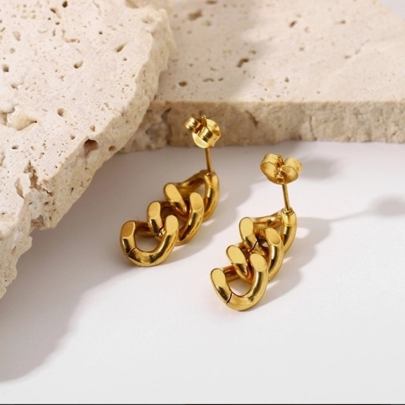 ‘Bold Link’ Earrings